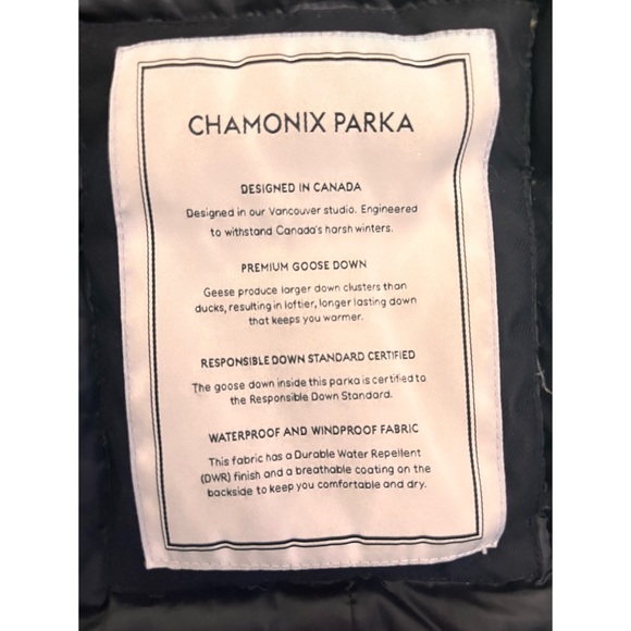 CHARMONIX ARITZIA BABTON PARKA - Picture 5 of 6